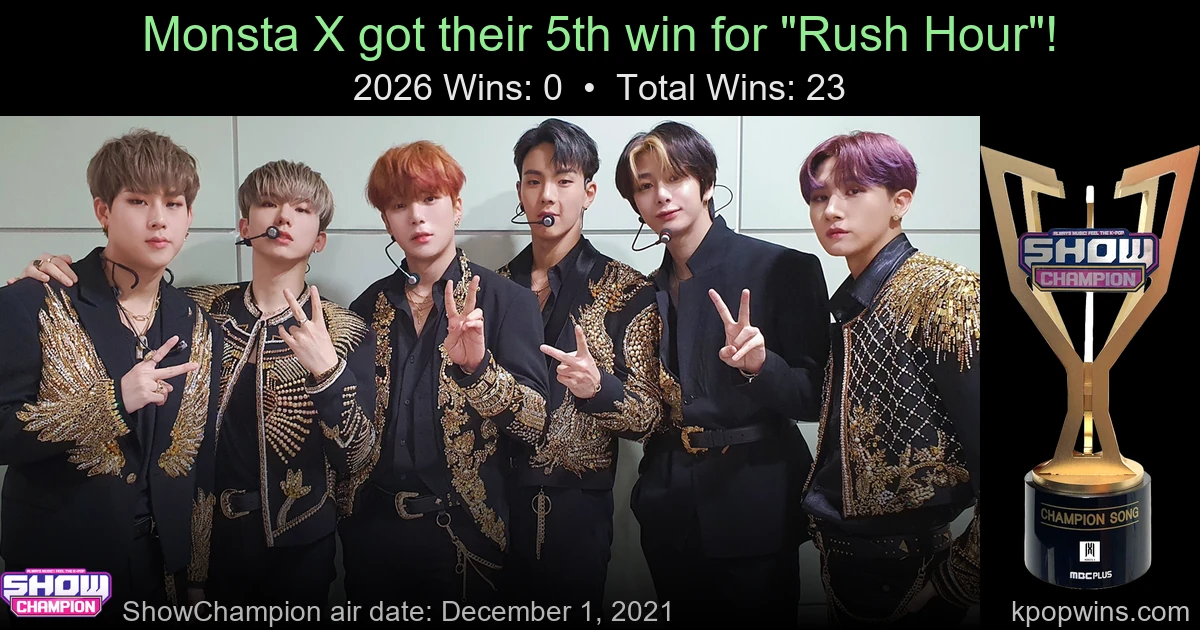 Monsta X - Rush Hour